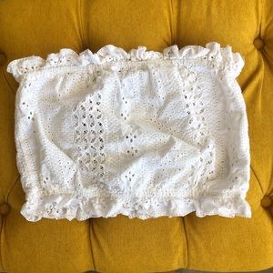 CUTE LACE TUBE TOP